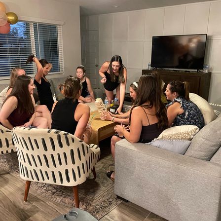 Bachelorette's Night In: Personal Bartender, Games, Selfie Props, Karaoke + More image 9