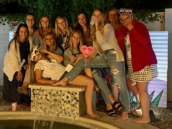 Bachelorette's Night In: Personal Bartender, Games, Selfie Props, Karaoke + More image 13