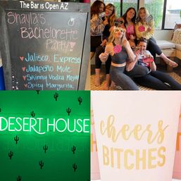 Bachelorette's Night In: Personal Bartender, Games, Selfie Props, Karaoke + More image 14