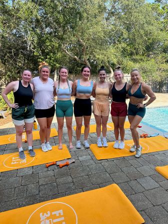 Private Event Classes with FIT30A: HIIT, Slow Flow Pilates, or Bride Tribe Beach Bootcamp image 14