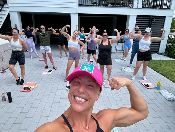 Private Event Classes with FIT30A: HIIT, Slow Flow Pilates, or Bride Tribe Beach Bootcamp image 24
