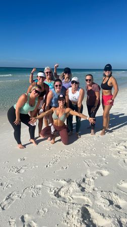 Private Event Classes with FIT30A: HIIT, Slow Flow Pilates, or Bride Tribe Beach Bootcamp image 32