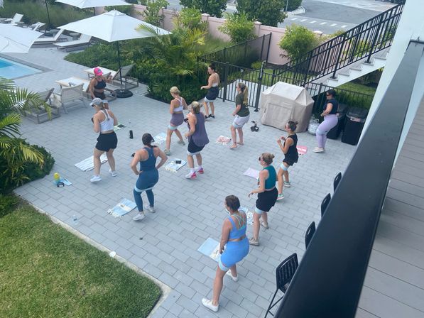 Private Event Classes with FIT30A: HIIT, Slow Flow Pilates, or Bride Tribe Beach Bootcamp image 16