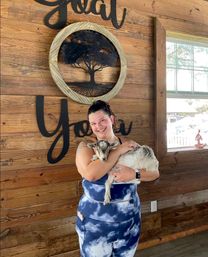 Goat Yoga Class at Alaska Farms with Adorable Mini Goats, Mats Provided, and Endless Photo Ops image 18