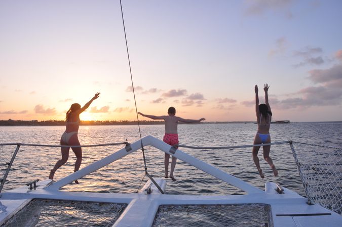 Private Sunset Cruise with Snorkeling, Natural Pool & Open Bar image 3