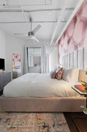 The Beverly Suite: Broadway Condo with Retro-Glam Design image 4