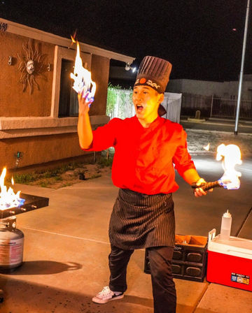 Insta-Worthy Private Hibachi Chef Experience with Unlimited Flavored Sake image 14