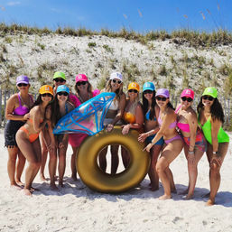 Double-Decker Tritoon Boat Charters with Emerald Coast Island Excursions image 7
