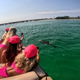 Double-Decker Tritoon Boat Charters with Emerald Coast Island Excursions image 15