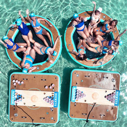 Double-Decker Tritoon Boat Charters with Emerald Coast Island Excursions image 8