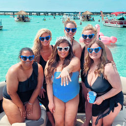 Double-Decker Tritoon Boat Charters with Emerald Coast Island Excursions image 11
