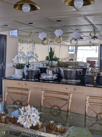 Luxury Super Yacht Charter BYOB Party Cruise: Decor Setup, LED Lights, 2 Sound Systems and More image 3