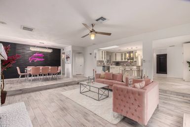 Love Oasis II: Luxury Vacation Home with Pool + Spa, Chic Decor & Secret Photo Booth image 10