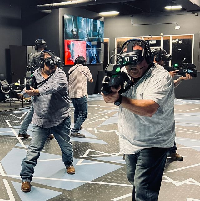 VR Arena: 2,000 Sq Ft Game Space with Zombies, PVP Deathmatch & More image 4