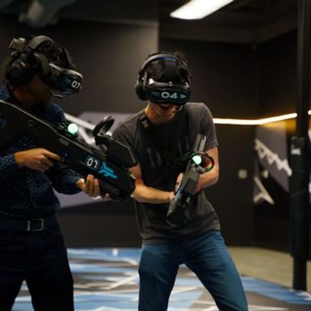 VR Arena: 2,000 Sq Ft Game Space with Zombies, PVP Deathmatch & More image 7