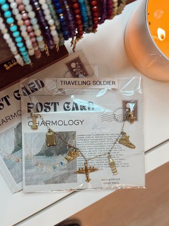 Travel Charm Bar Experience: Create Your Own Waterproof Charm Necklace or Bracelet image 41