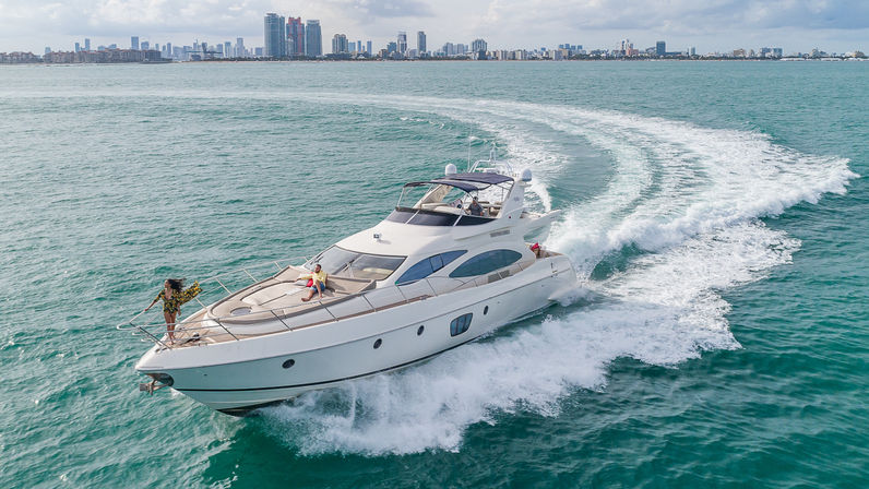 BYOB Luxury Charter on 68' Azimut (Up to 13 Passengers) image 1