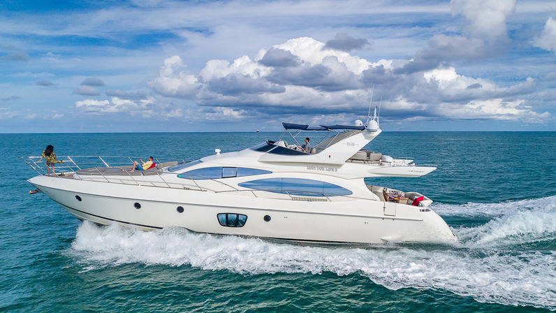 BYOB Luxury Charter on 68' Azimut (Up to 13 Passengers) image 3