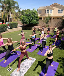 Private Custom Yoga Session with Mimosas & Fresh Juices image 10