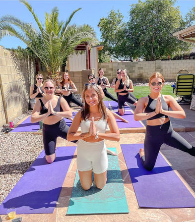 Private Custom Yoga Session with Mimosa Add-On image 9