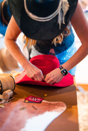 The Luxe Cowboy Hat Station image 41
