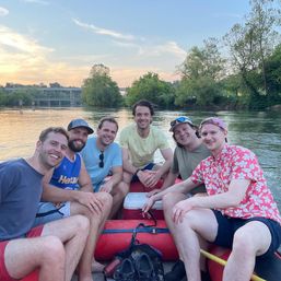 Floating Bar Crawl on the French Broad River image 3