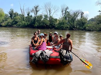 Floating Bar Crawl on the French Broad River image 12