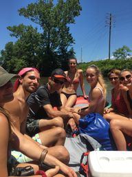 Floating Bar Crawl on the French Broad River image 7