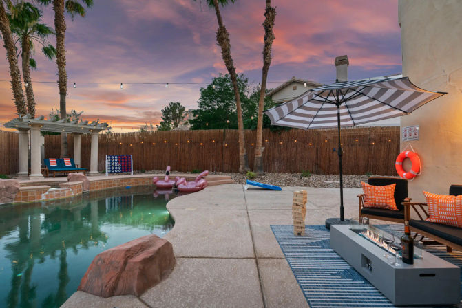 Desert Oasis in Henderson with Pool & Outdoor Games image 5
