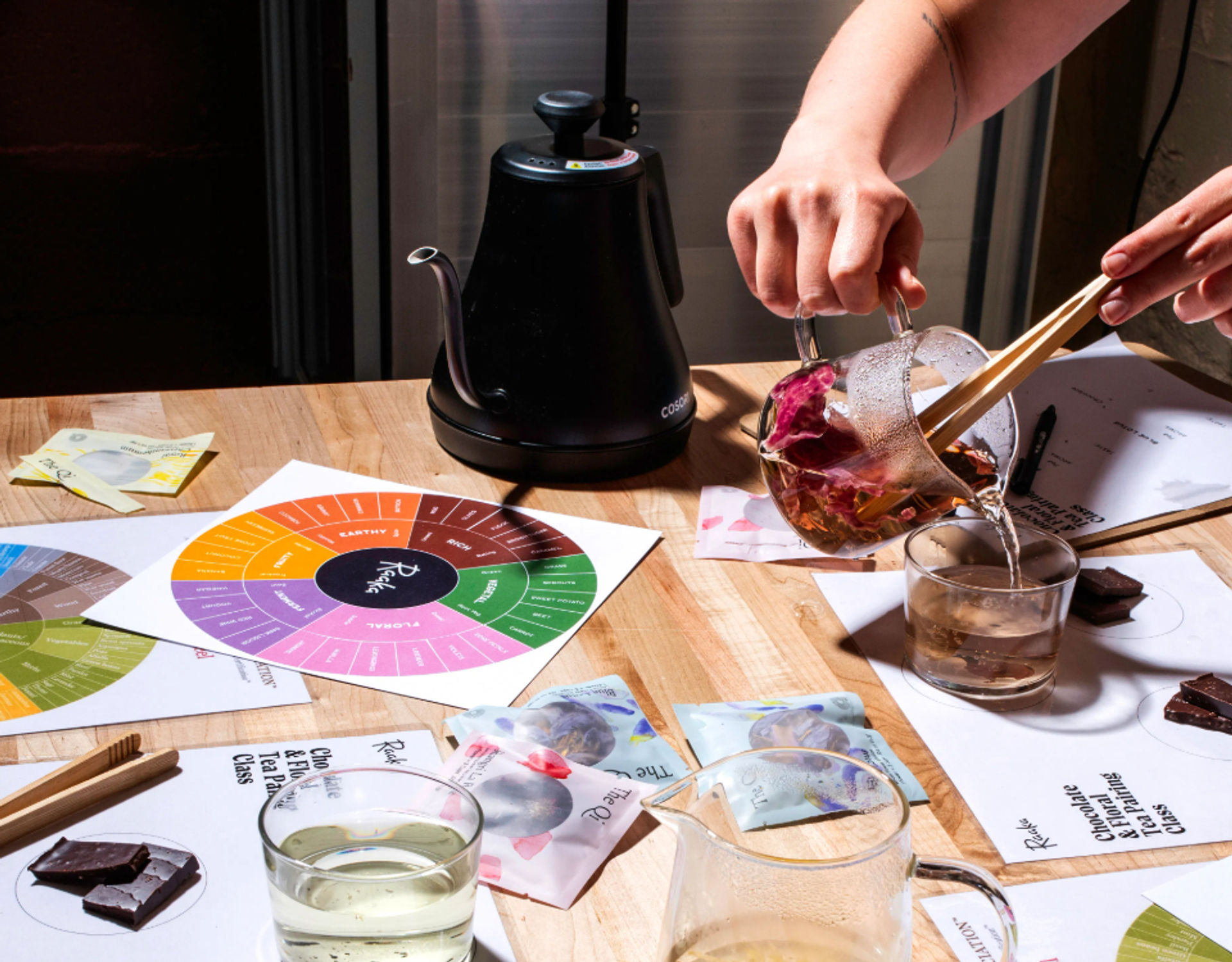 Floral Tea Tasting with Chocolate Pairings image 1