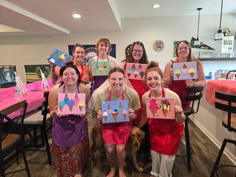 Mobile Paint & Sip Party: Private Painting Workshops in Milwaukee & Surrounding Areas image