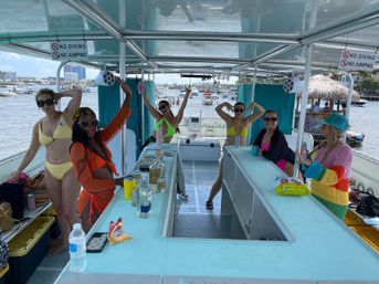 Sun, Fun & Music: 53' Pontoon Party Private Charter (Up to 49 Guests) image 10