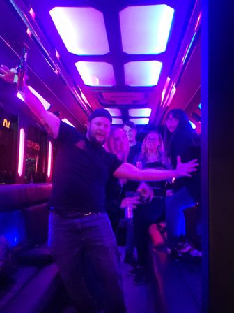 Ultimate Dinner & Club Party Bus: Eat, Ride, & Party All Night! image 7