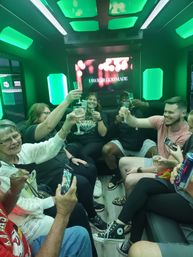 Ultimate Dinner & Club Party Bus: Eat, Ride, & Party All Night! image 5
