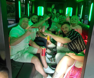 Ultimate Dinner & Club Party Bus: Eat, Ride, & Party All Night! image 2