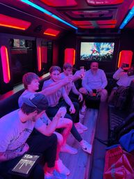 Ultimate Dinner & Club Party Bus: Eat, Ride, & Party All Night! image 19