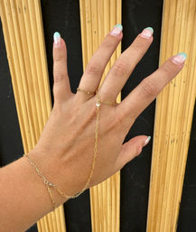 Mobile Permanent Jewelry Experience with Charm Bar & Hair Tinsel Options image