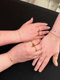 Mobile Permanent Jewelry Experience with Charm Bar & Hair Tinsel Options image 7
