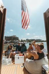 Cruise the Potomac in Style Aboard a Vintage 1985 Chris Craft Commander image 5