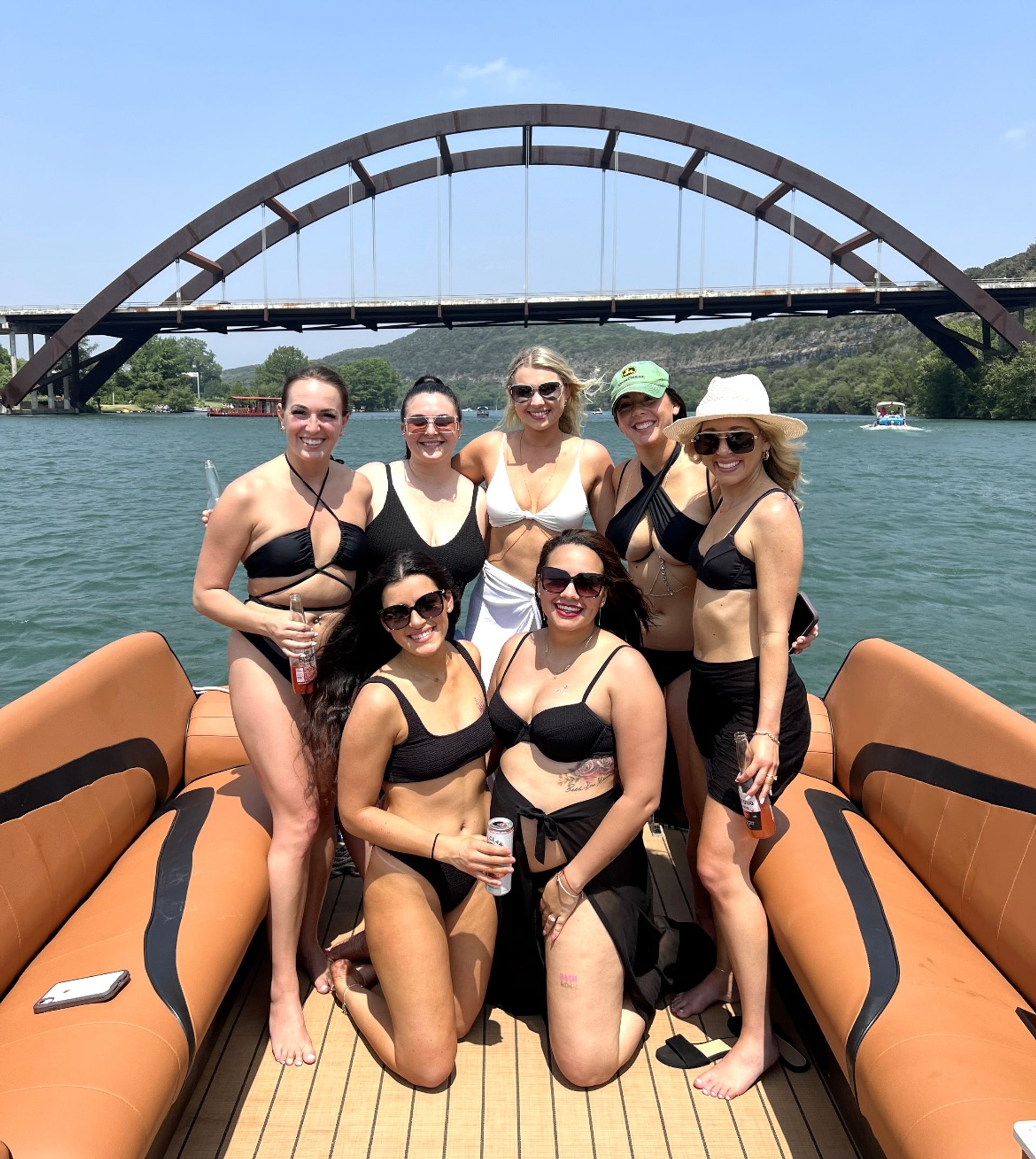 Party Pontoon Charter for 14 Passengers with BYOB, Good Vibes & Captain Included image 2
