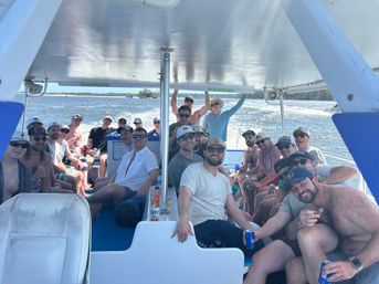Private 42 Ft Catamaran Party Boat Cruise and Beach Day at Bird Island (Up to 30 People) image 7