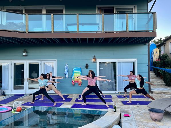 Balanced Babes Private Group Yoga, Custom Playlist & Mimosa Add-On image 10