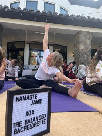 Balanced Babes Private Group Yoga, Custom Playlist & Mimosa Add-On image 12