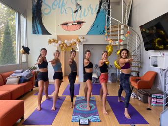 Balanced Babes Private Group Yoga, Custom Playlist & Mimosa Add-On image 9