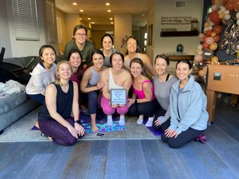 Balanced Babes Private Group Yoga, Custom Playlist & Mimosa Add-On image 13