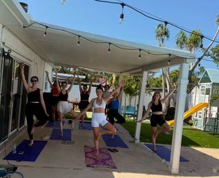 Balanced Babes Private Group Yoga, Custom Playlist & Mimosa Add-On image 15