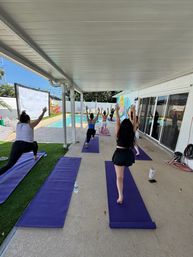 Balanced Babes Private Group Yoga, Custom Playlist & Mimosa Add-On image 17