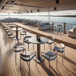85ft Yacht with Exclusive Cafe Saloon On Board & Round-Trip Bus Transportation Included image 3