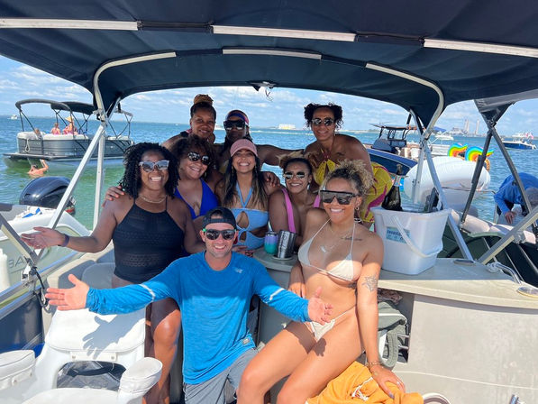 BYOB 12-Person Island-Hopping, Downtown Cruise, and Swimming with Floaties image 3