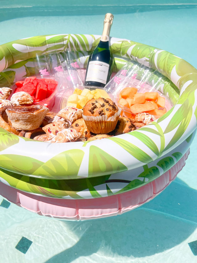 Insta-Worthy Floating Delicious Brunch & Floatie with Complimentary Champagne Delivered to Your Door image 2